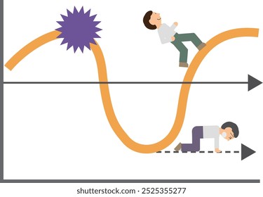 Material gráfico que representa resiliência