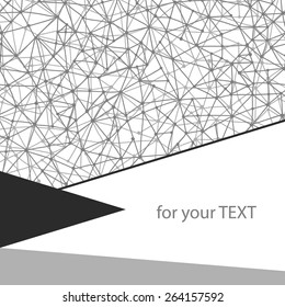  Graphic message board for text and message design frame for your text. Vector.