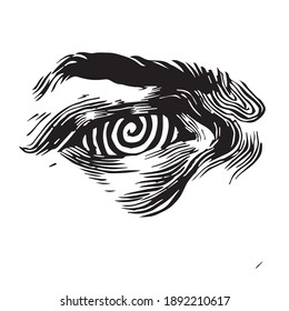 graphic model illustration pattern eye and cats