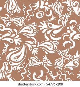 Graphic modern pattern. Multicolor texture. Seamless vector background. Abstract pattern in Arabian style.