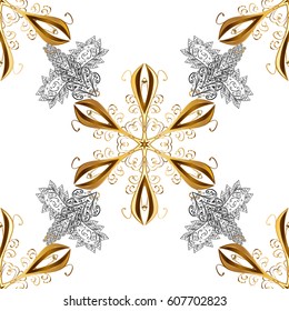 Graphic modern pattern. Seamless pattern floral pattern. Seamless vector background with white doodles. Wallpaper baroque, damask.