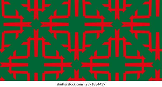Graphic modern pattern. Simple lattice graphic design