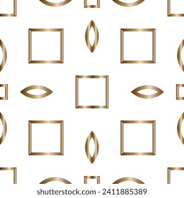 Grafisches modernes Muster. Einfaches Gitterdesign. abstrakter Hintergrund mit Quadraten . Geometry Gold Gitter Textur. Muster für Werbespots.