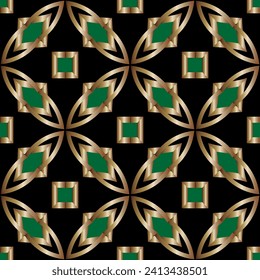 Graphic modern pattern. Simple lattice graphic design. abstract background with squares . Geometry gold grid texture. Pattern for commercials.