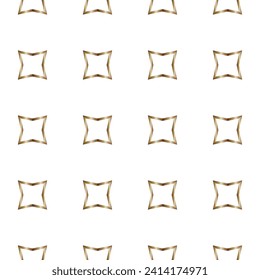 Graphic modern pattern. Simple lattice graphic design. abstract background with squares . Geometry gold grid texture. Pattern for commercials.