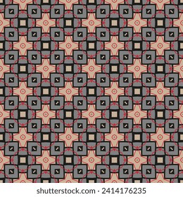 Graphic modern pattern. Simple lattice graphic design