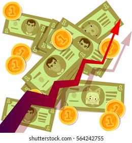 graphic money