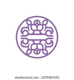 graphic motif logo catchy symbol square icon