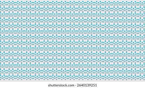 Graphic motifs repeated throughout screen area offering clean and symmetrical visuals.