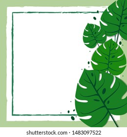 Graphic of nature to use for template design such as card, poster, banner, web etc. - Vector.
