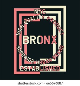 graphic nyc quality product bronx for shirt and print