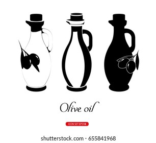 Graphic Olive Oil Concept