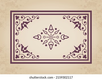 Graphic ornament with decorative elements