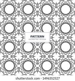 Graphic ornament. Vector pattern. Abstract geometric , abstract background.Laser cut pattern template
