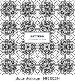 Graphic ornament. Vector pattern. Abstract geometric , abstract background.Laser cut pattern template
