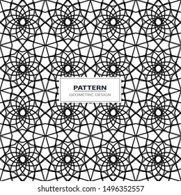 Graphic ornament. Vector pattern. Abstract geometric , abstract background.Laser cut pattern template

