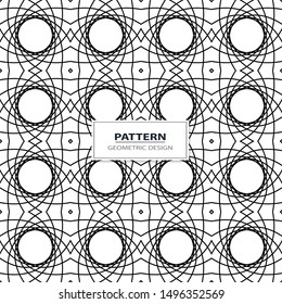 Graphic ornament. Vector pattern. Abstract geometric , abstract background.Laser cut pattern template

