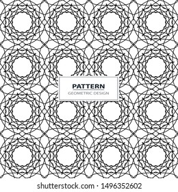 Graphic ornament. Vector pattern. Abstract geometric , abstract background.Laser cut pattern template
