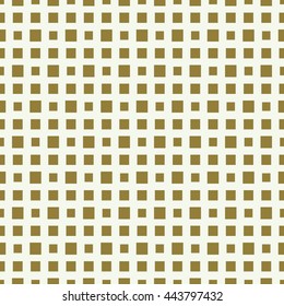 Graphic ornamental tile, vector continuous pattern made using checkers and squares. Vintage art abstract seamless texture can be used as wallpaper and in textile design.