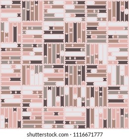 Graphic pattern of abstract shapes. Modern tile, packing, wallpaper