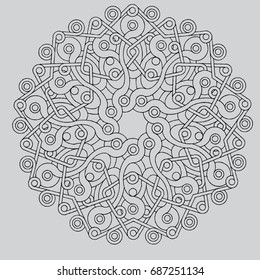 graphic pattern abstract vector background. Modern stylish texture. black and grey.