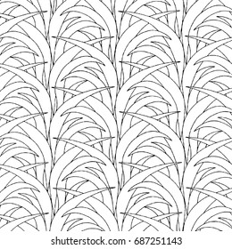 graphic pattern abstract vector background. Modern stylish texture. black and white.