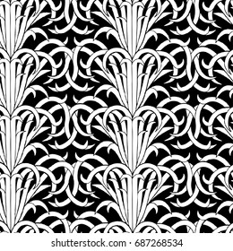 graphic pattern abstract vector background. Modern stylish texture. black and white.