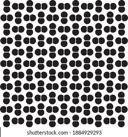 Graphic pattern with black printed style