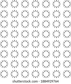 Graphic pattern with blur round grey radiant.