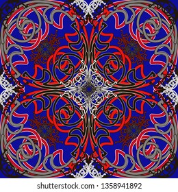 Graphic pattern, can be used for textiles, wallpaper and other.