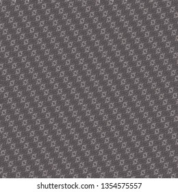 Graphic pattern with diamonds, dots and zigzags. Ethnic geometric motif. Dark purple decorative background. Vector illustration.