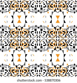 Graphic Pattern of geometric shapes. Seamless geometric pattern. Abstract geometric pattern