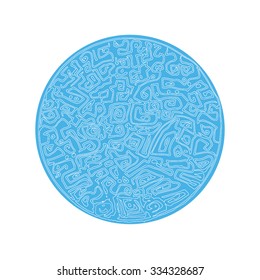 Graphic pattern- hand drawn vector background