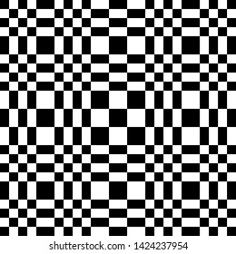 Graphic pattern. Monochrome tessellated texture. Abstract background.