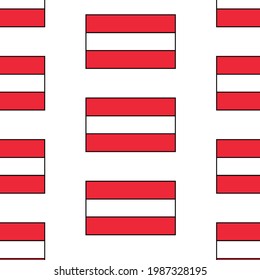 graphic pattern national flag of Austria for your design and background