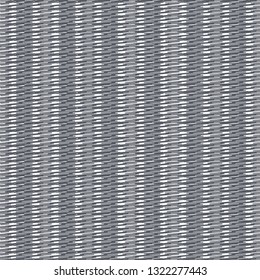 Graphic pattern with repeated vertical strips. Blue striped background. Upholstery detail. Vector illustration.