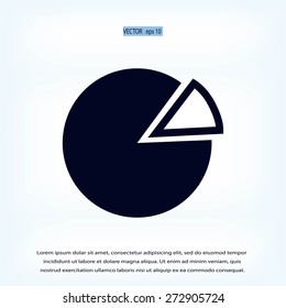 graphic pie chart icon
