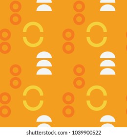Graphic pop up figure seamless pattern. Suitable for screen, print and other media.