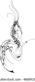 Graphic portrait