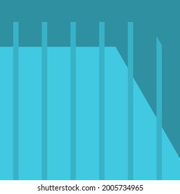 Graphic poster template for design and event