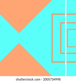 Graphic poster template for design and event