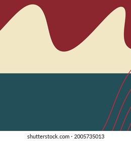 Graphic poster template for design and event
