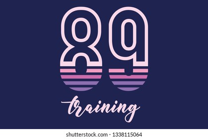 Graphic Print 89 training, for t-shirt prints and other uses
