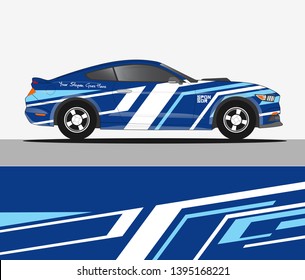 Graphic racing abstract background for wrap and vinyl sticker