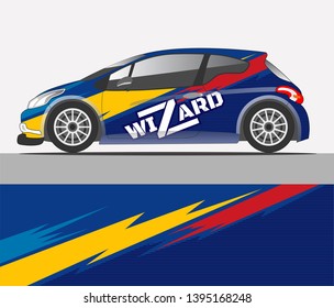Graphic racing abstract background for wrap and vinyl sticker