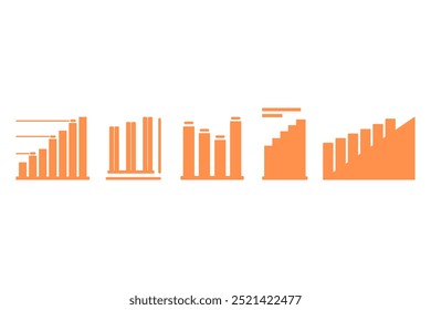 Grafikbericht-Illustrationsentwurfssatz