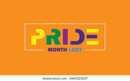 Graphic Representations of Pride LGBT Pride Month Illustration