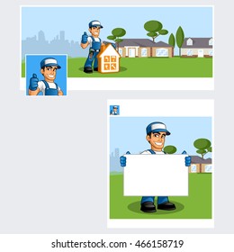 Graphic resource for social network or website