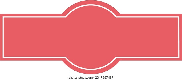 Graphic resource, text bar, red rectangular