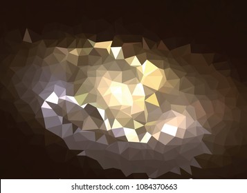  Graphic resource  for your artworks. Creative  abstract background.  Design with triangles. Polygonal vector clip art. 